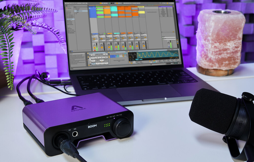 Apogee launches BOOM audio interface