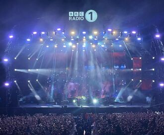 Siyan supply Martin MAC Aura PXL and VDO Atomic Dots for BBC Radio 1's Big Weekend