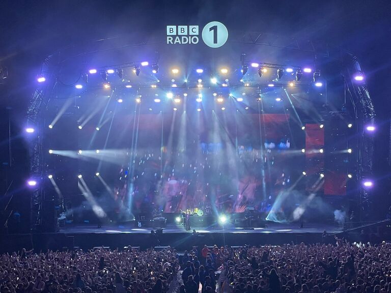 Siyan supply Martin MAC Aura PXL and VDO Atomic Dots for BBC Radio 1's Big Weekend