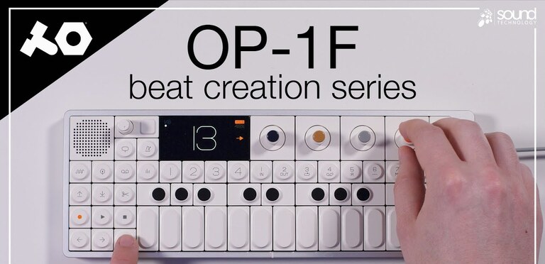 Our Teenage Engineering OP-1F Beat Creation Series Videos