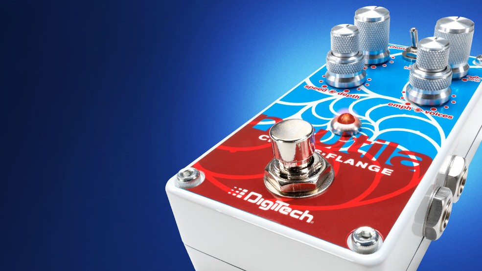 DigiTech announces the Nautila Chorus/Flange pedal