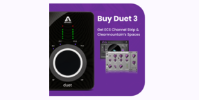 Apogee offers free plug-ins with MiC Plus, Duet 3 and Symphony Desktop during Black Friday period