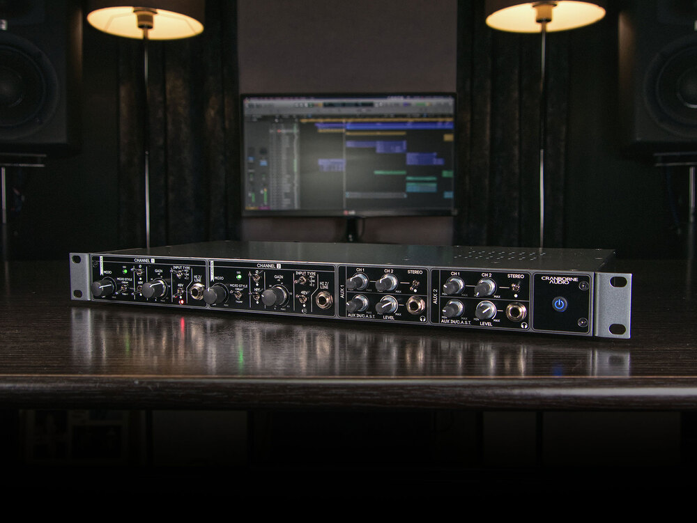 Cranborne Audio announces shipping of Camden EC2 - a 19” rackmount, dual-channel preamp based on the award-winning Camden 500