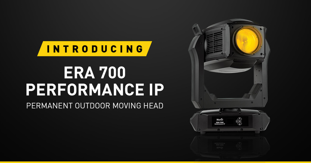 Martin Professional Introduces ERA 700 Performance IP Moving Head for Permanent Outdoor Entertainment