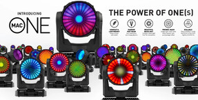 Martin Professional Introduces MAC One 3-in-1 BeamWash Moving Head with Fresnel Lens 