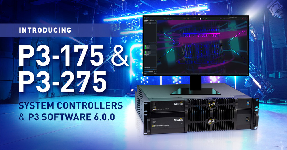 Martin Introduces New P3 System Control Hardware and Significantly Enhanced Software Update