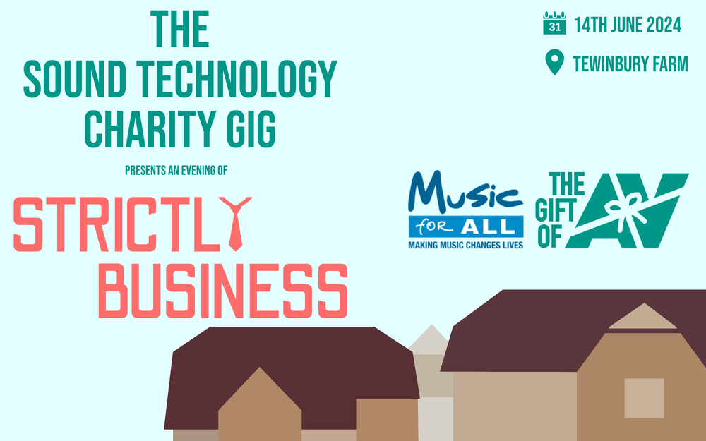 Sound Technology Ltd announces fundraising gig in aid of the Music for All charity