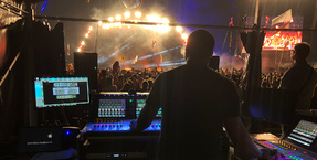 Historic Stormzy Glastonbury headline set mixed by Raphael Williams with Soundcraft Vi2000 consoles