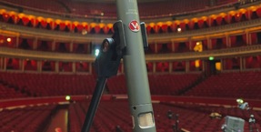 Austrian Audio mics on stage at Royal Albert Hall in London