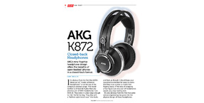 Sound On Sound review AKG's K872 flagship closed-back headphones