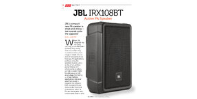 Sound on Sound call the new JBL IRX Series portable PA 