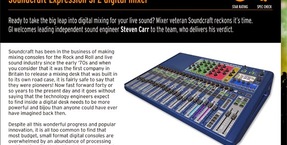 Soundcraft Si Expression 2 reviewed by Guitar Interactive magazine