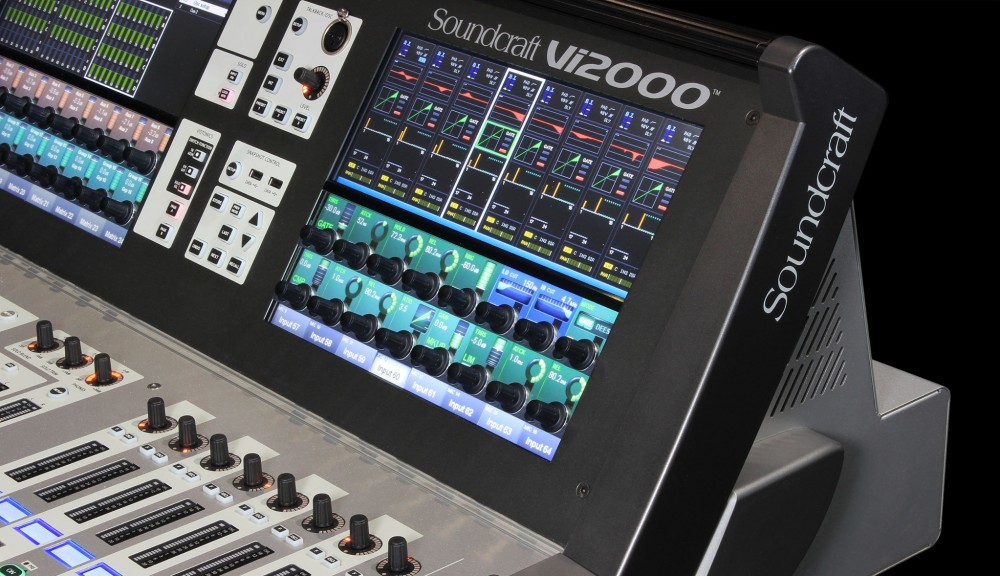 Soundcraft by HARMAN introduces Vi2000 digital audio console