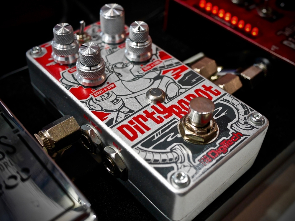 DigiTech Dirty Robot Mini-Synth effects pedal now available