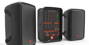 JBL Professional EON208P portable PA system ships in the UK