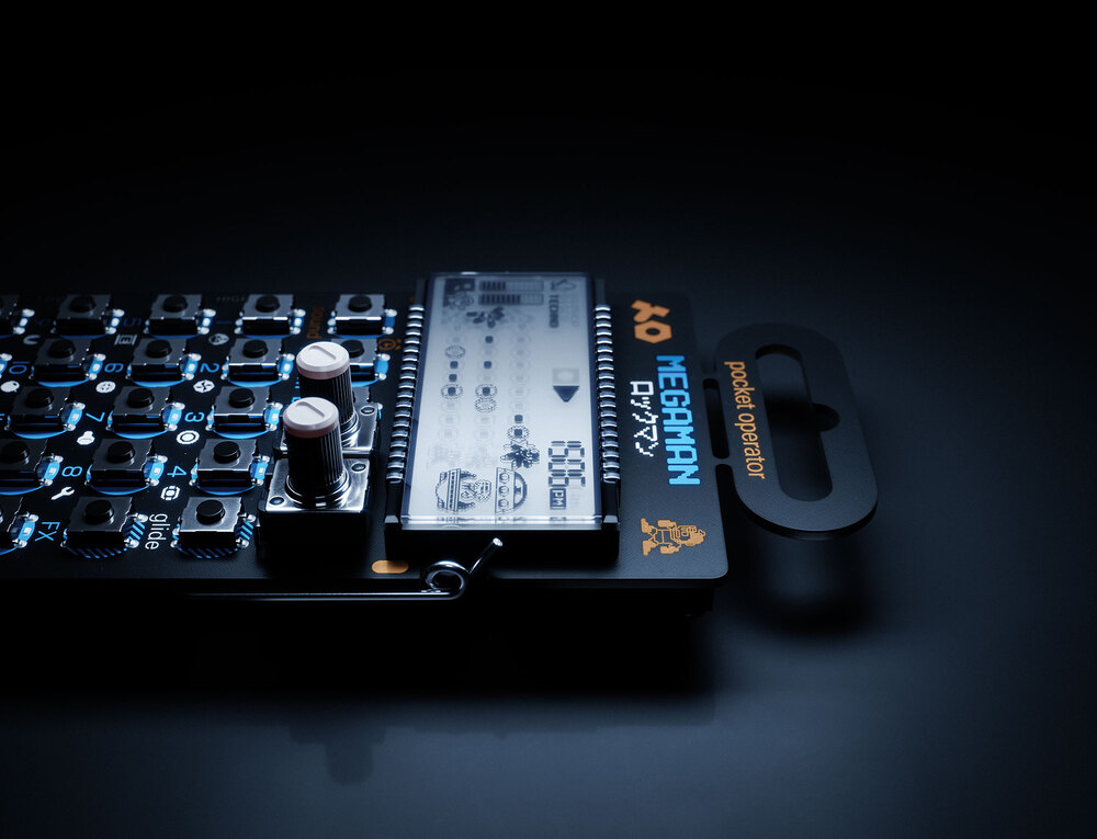 Teenage Engineering PO-128 Mega Man live synthesizer and sequencer now available