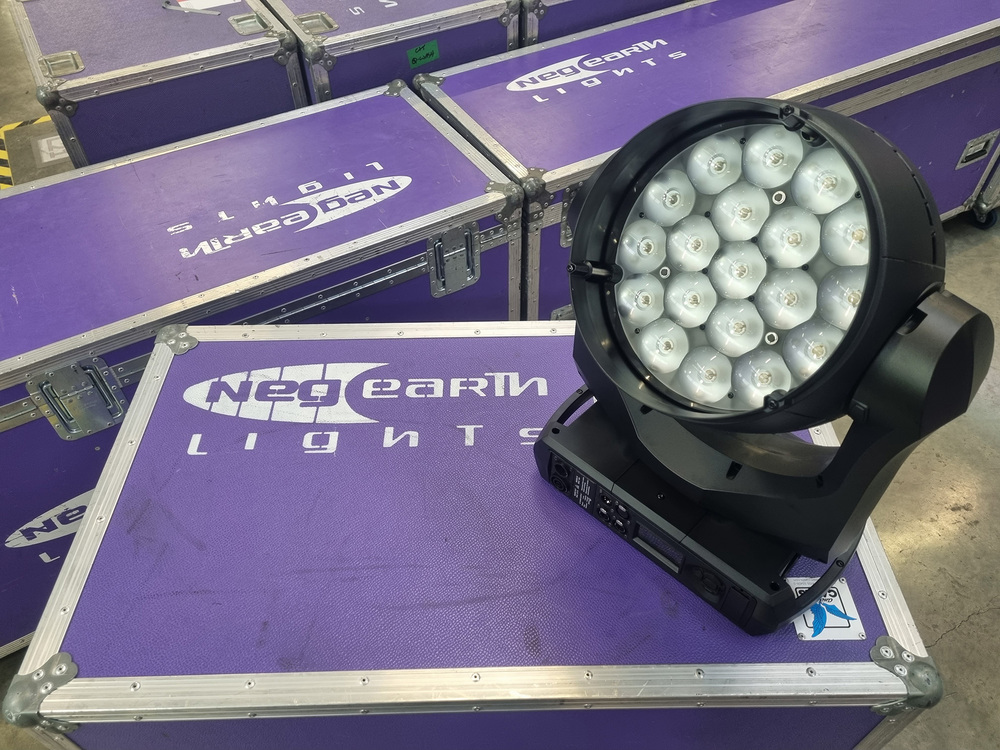 Neg Earth Lights add 100 Martin MAC Aura PXL fixtures to rental inventory 