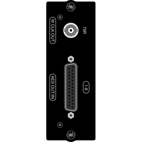 Si series AES 8in/8out (DSub) card